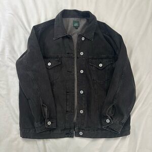Black Wild Fable Denim Jacket Size Large